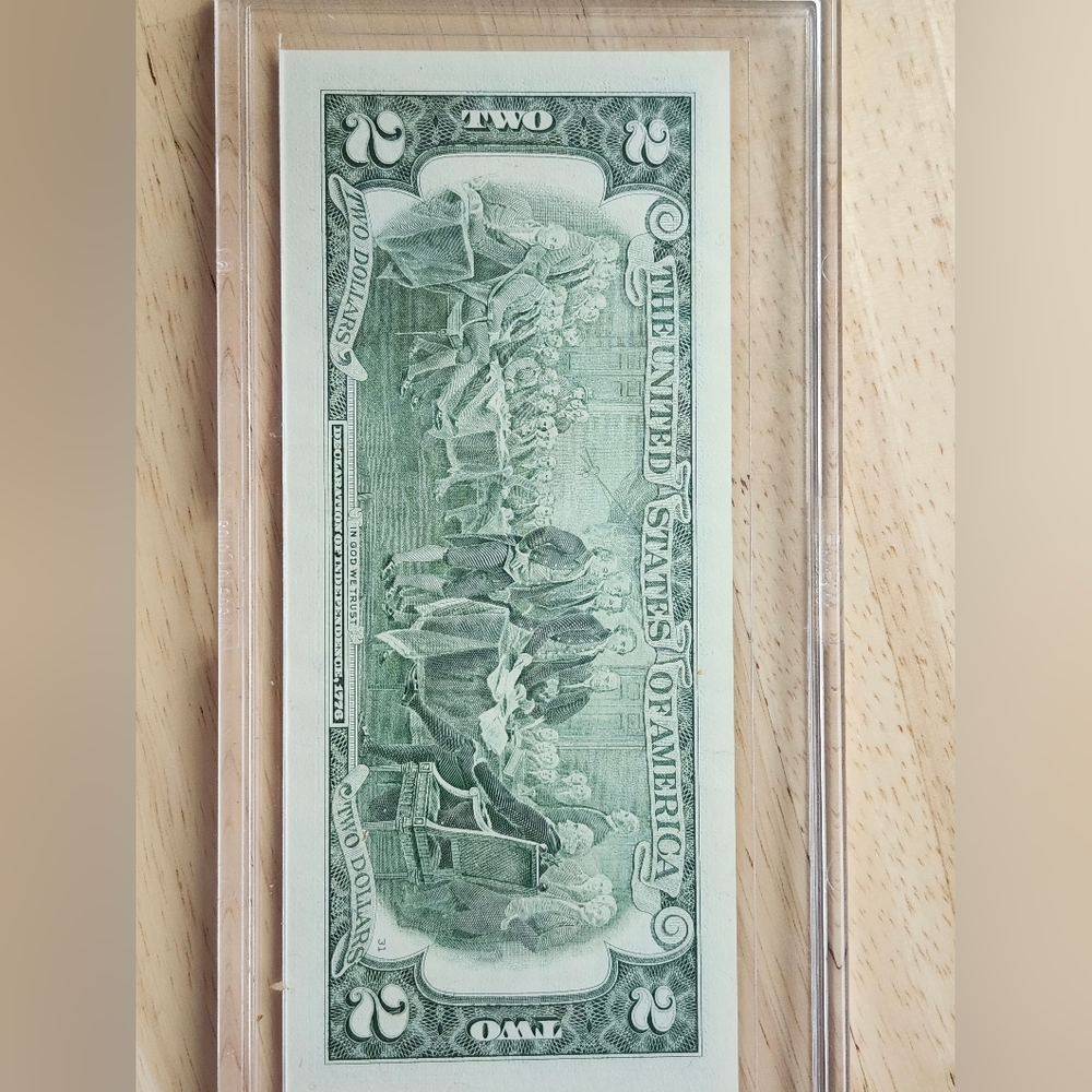 Two Dollar Bill OverPrint 50 State Bills. Idaho 2003 - Picture 5 of 5